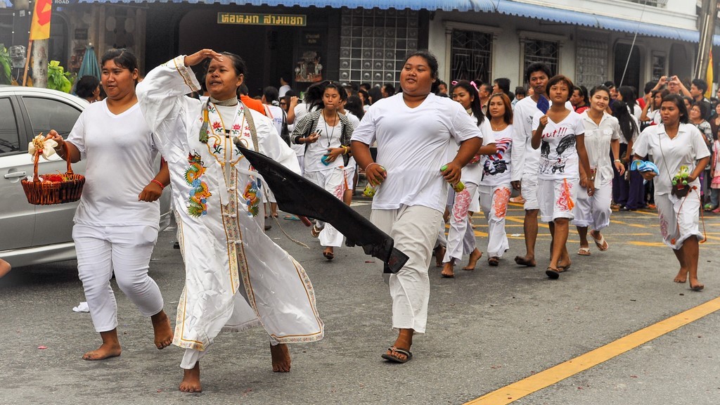 Festival vegetarien, Phuket
