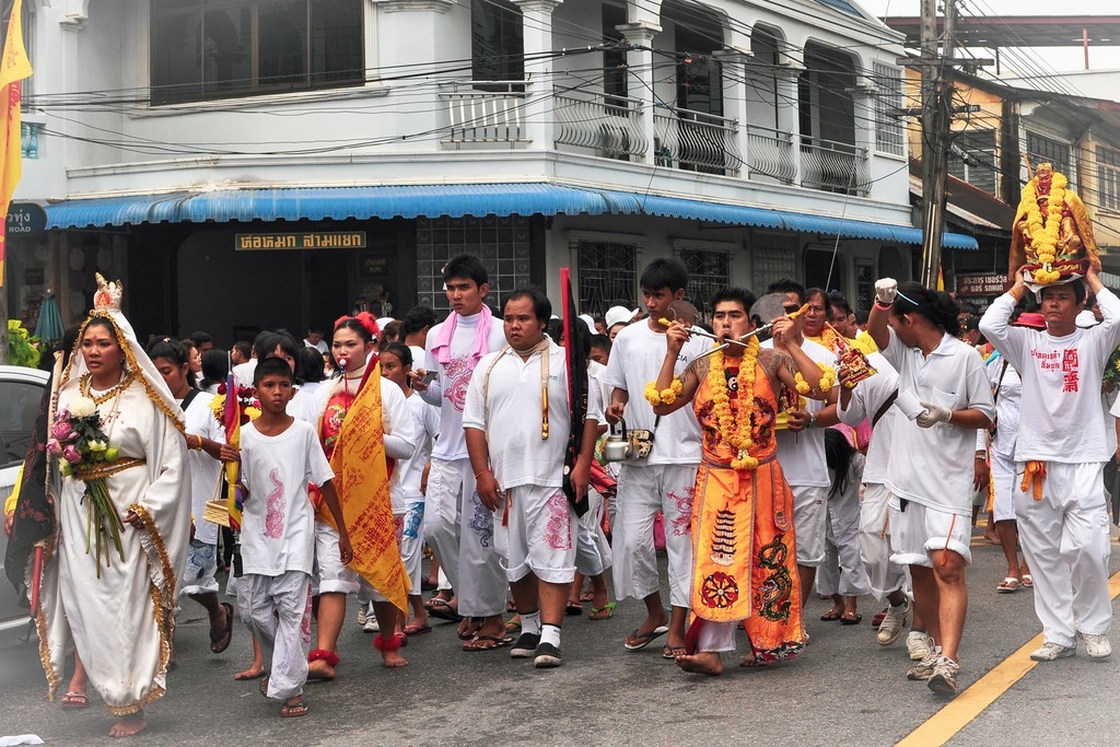 Festival vegetarien, Phuket