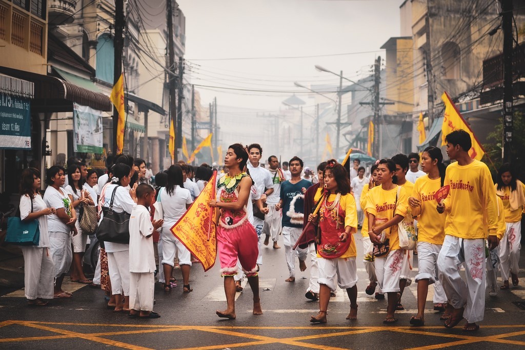 Festival vegetarien, Phuket