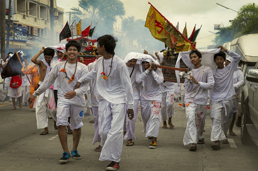 Festival vegetarien, Phuket