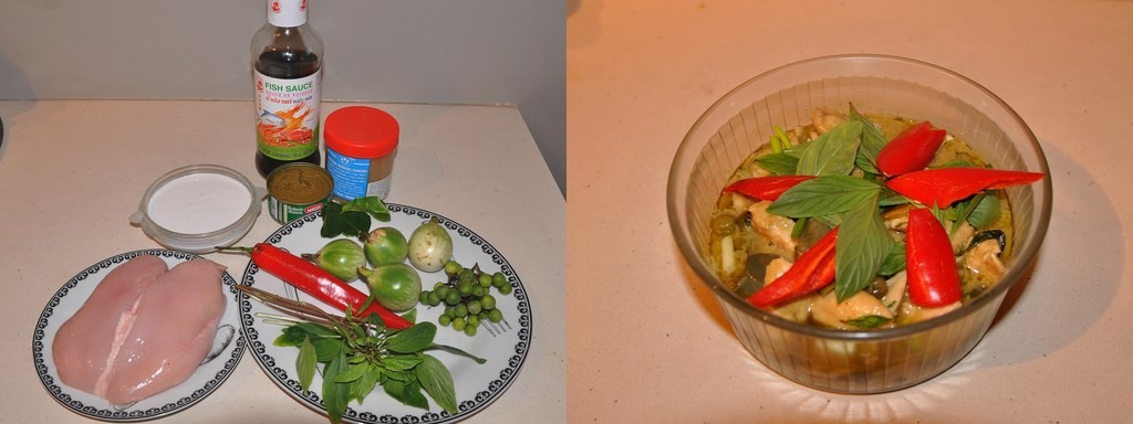 curry vert,Khaeng Keow Wan Khaï