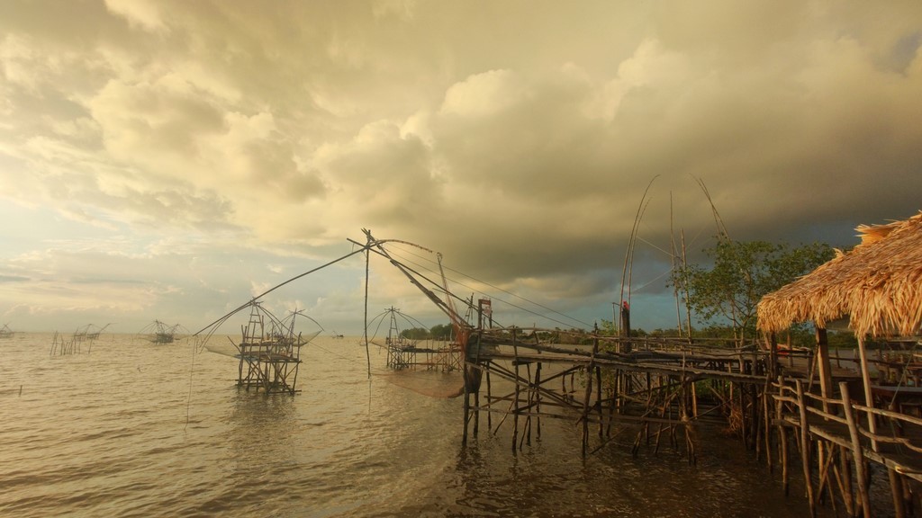 Le lac de Songkhla