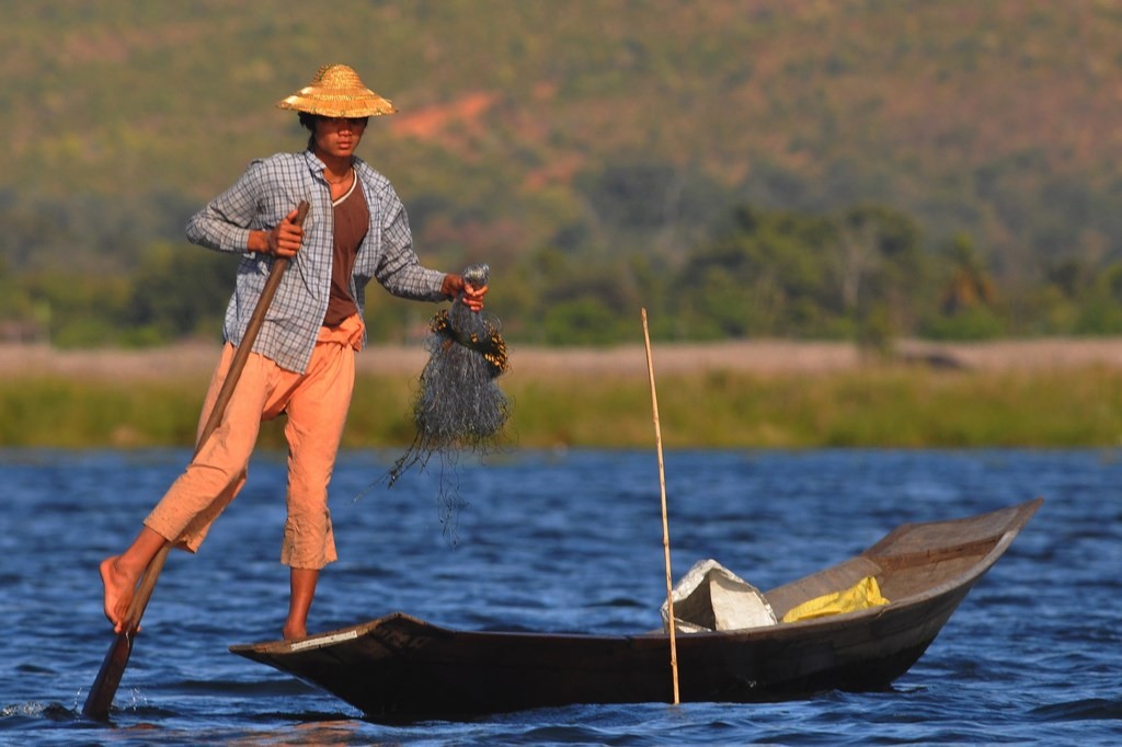 lac Inlé, inle Lake, Myanmar