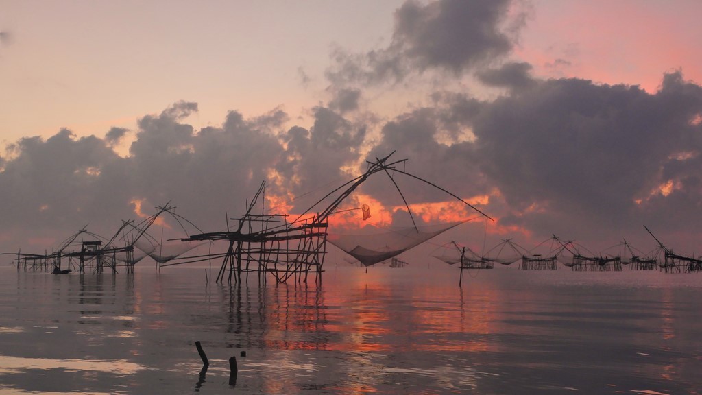 Le lac de Songkhla