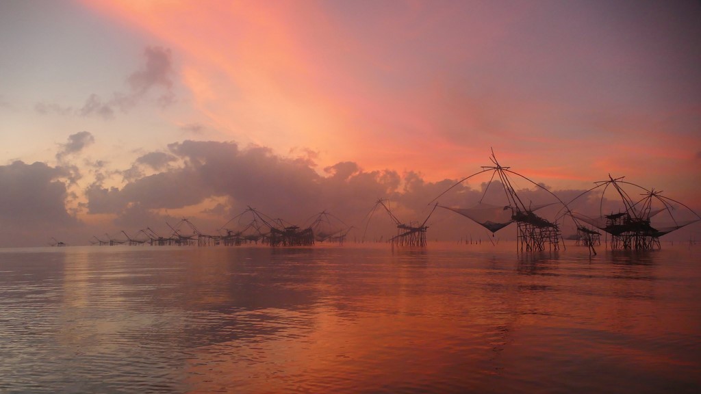 Le lac de Songkhla