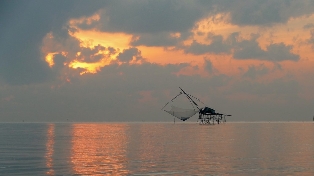 Le lac de Songkhla