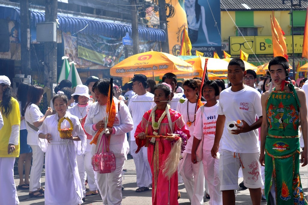 Festival vegetarien, Phuket