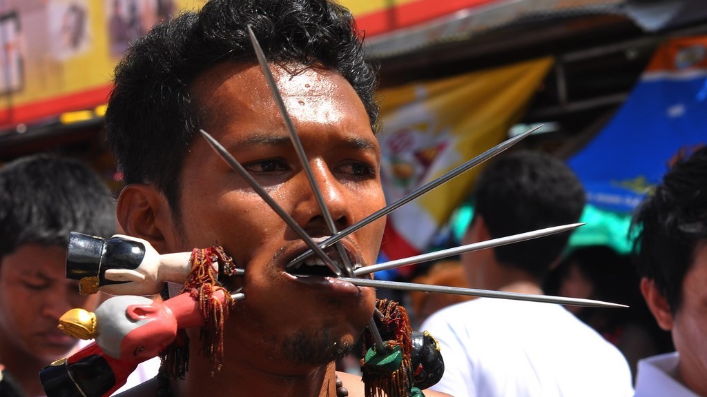Festival vegetarien, Phuket