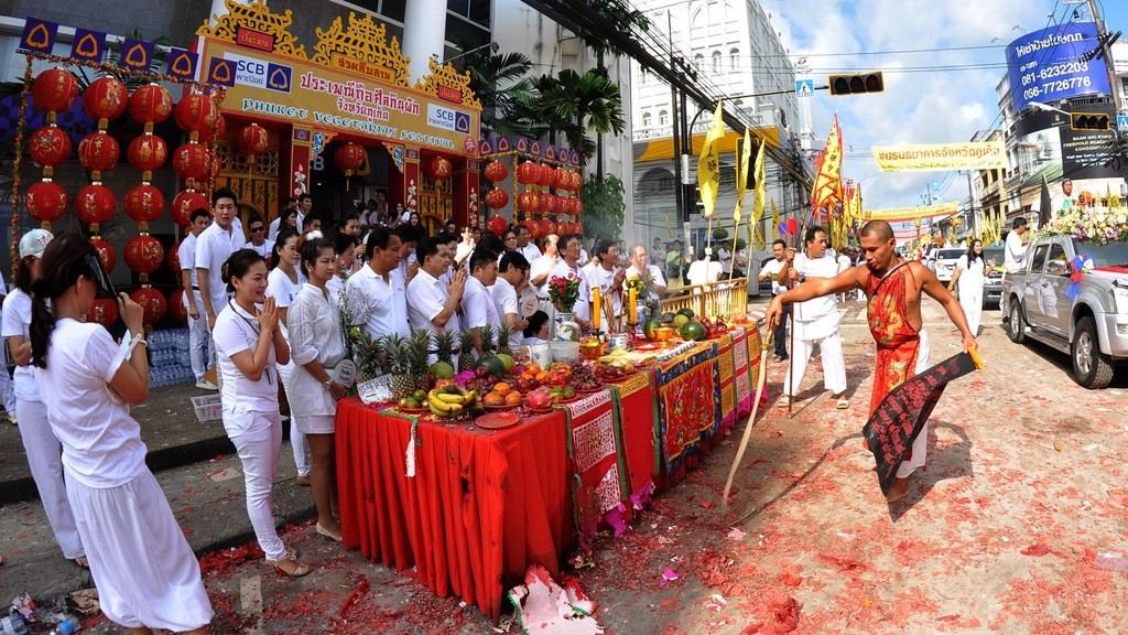 Festival vegetarien, Phuket