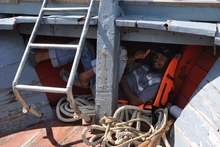 Bateau pour Kho Phaluai, a Donsak