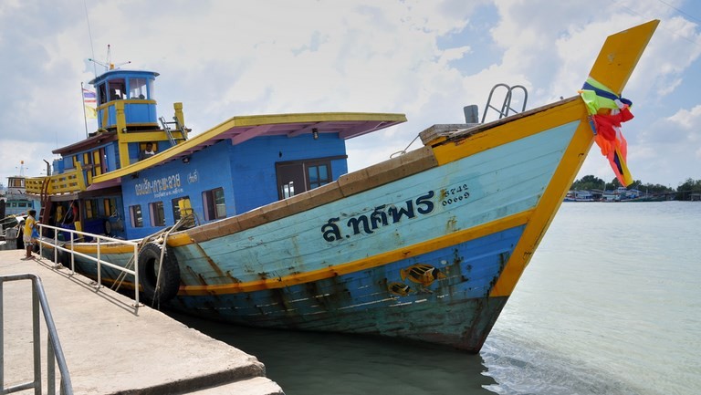Bateau pour Kho Phaluai, a Donsak