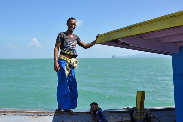 Bateau pour Kho Phaluai, a Donsak
