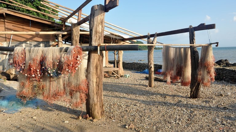 Village de pecheurs a Koh Phaluai