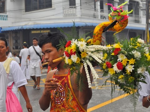 Festival vegetarien, Phuket