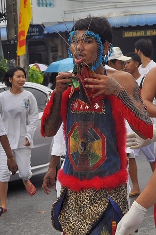Festival vegetarien, Phuket
