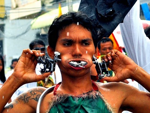 Festival vegetarien, Phuket