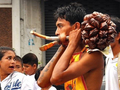 Festival vegetarien, Phuket