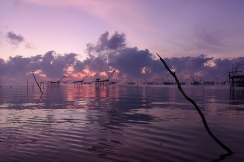 Le lac de Songkhla