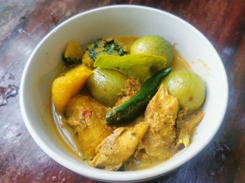 Kaeng taï pla, Kaeng taï pla kati