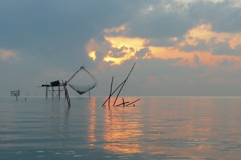 Le lac de Songkhla
