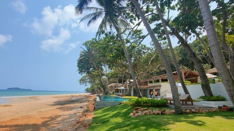 The Nest private beach Chumphon