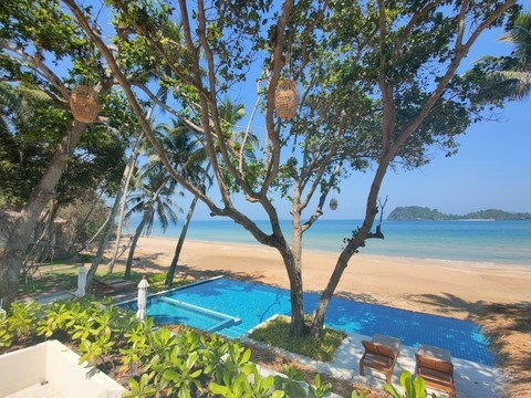 The Nest private beach Chumphon
