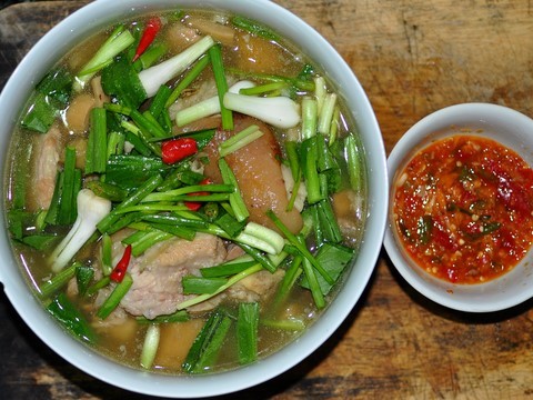 Tom yam Kha Moo