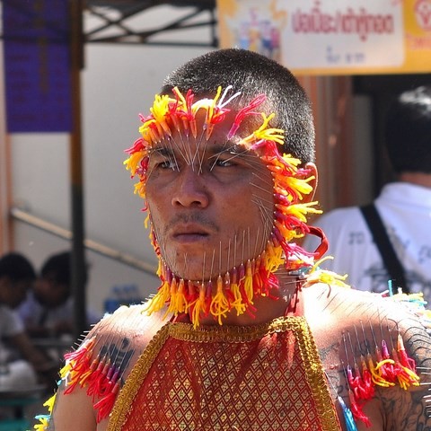 Festival vegetarien, Phuket