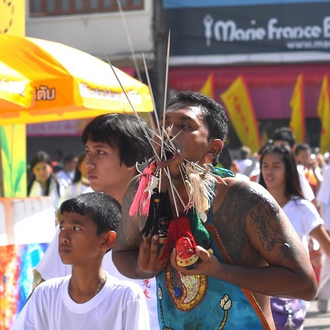 Festival vegetarien, Phuket